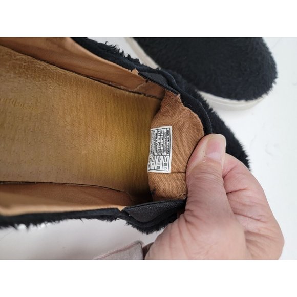 UGG Australia Ricci Women Size 9.5 Comfort Slip-On Sneaker Plush Black - Picture 7 of 12